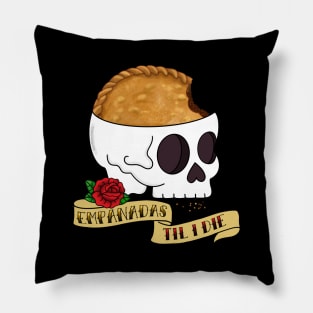 Funny Latinx Empanadas or Die Pillow