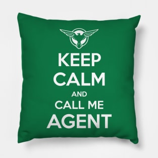 Call Me Agent Pillow