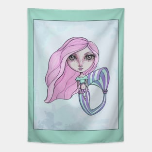 Spring Mermaid Cutie Tapestry