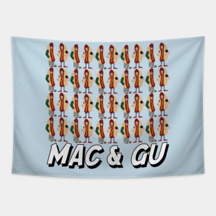 20 Macs, 20 Gus, 40 Hot Dogs Tapestry