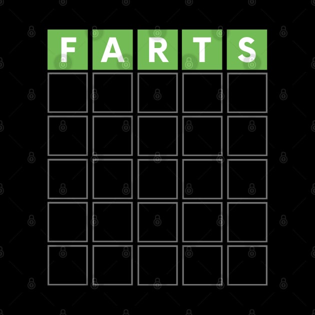 FUNNY WORD GAME FARTS WORD by apparel.tolove@gmail.com