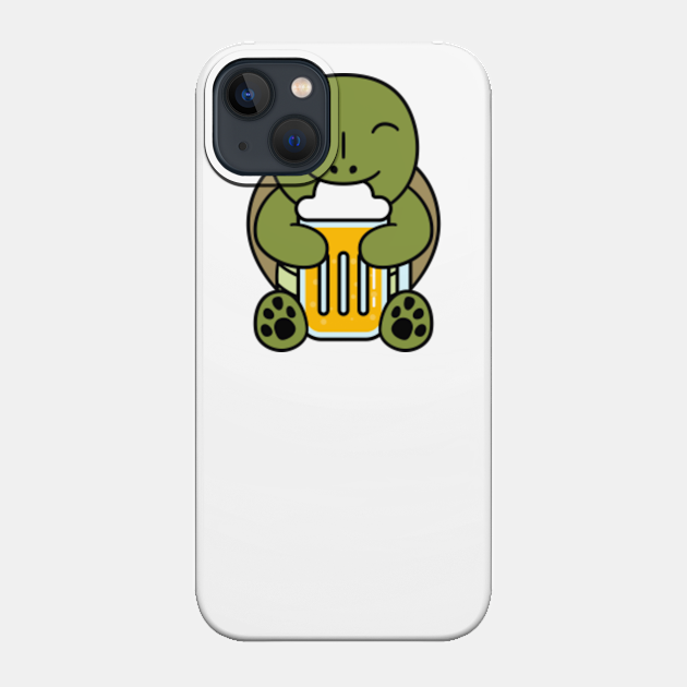 Tortoise Beer Lover - Tortoise - Phone Case