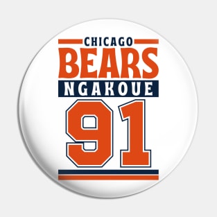 Chicago Bears Ngakoue 91 American Football Edition 3 Pin