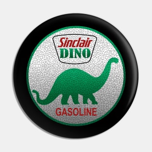 vintage sinclair dino gas station Pin