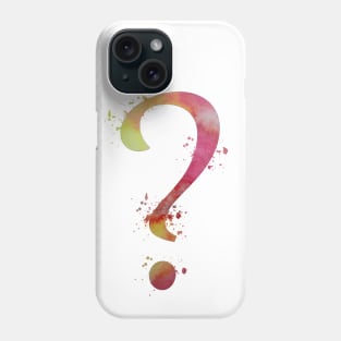 Question mark Phone Case