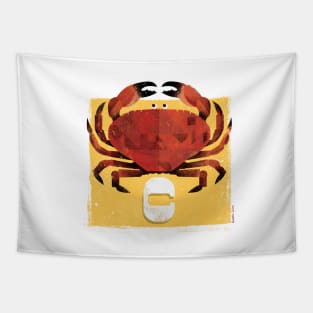 C for Crab Tapestry