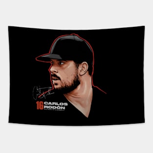 Carlos Rodon San Francisco Profile Tapestry