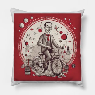 Pee Wee Herman art - design 15 Pillow