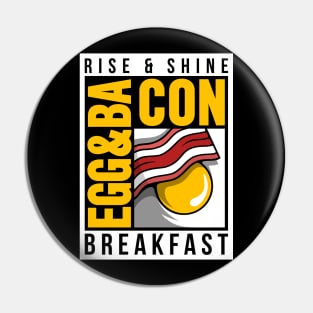 Egg & Bacon Pin