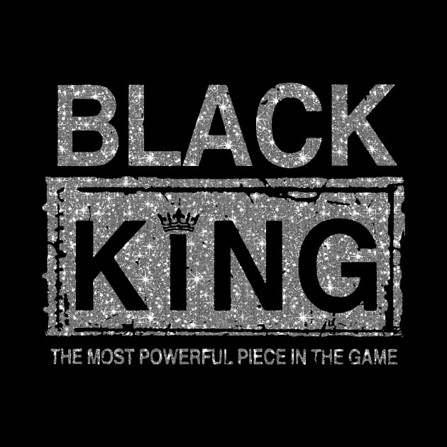 Black King The Most Powerful Piece In Game by Phylis Lynn Spencer