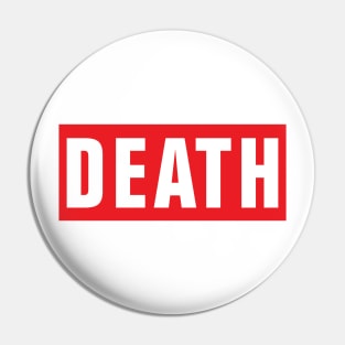 Death Magazine Pin