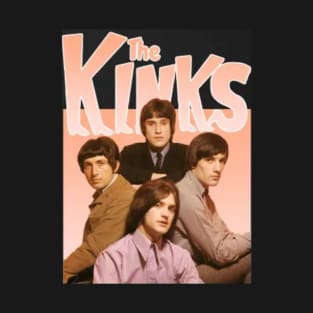 The Kinks // Aesthetic Vintage Style // T-Shirt T-Shirt