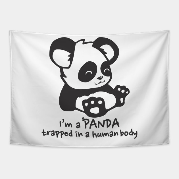 im a Panda Tapestry by TrendsCollection