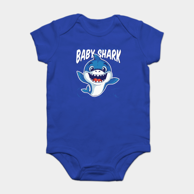 baby shark birthday onesie
