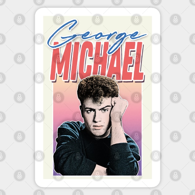 George Michael / 80s Style Retro Fan Art Design - George Michael ...