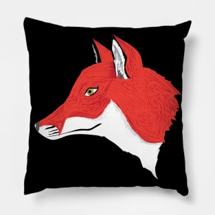 Fox Profile 01 Pillow