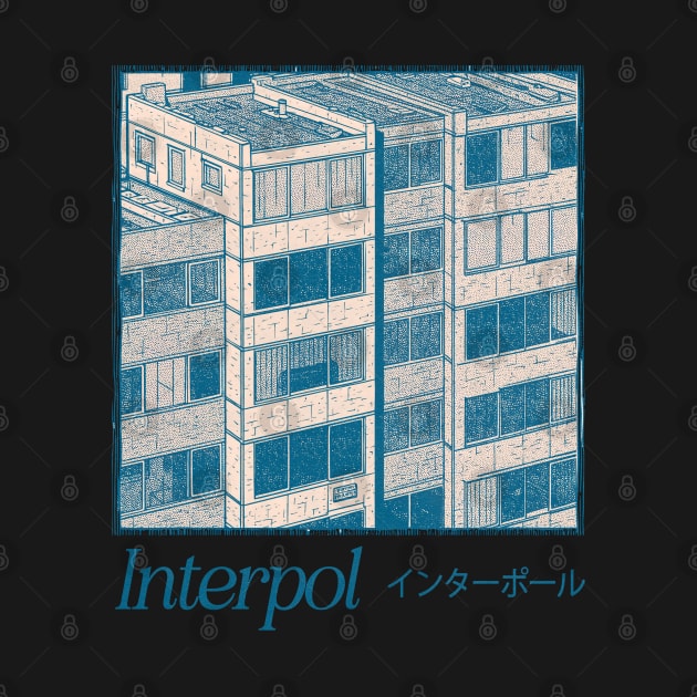 Interpol --  Original Retro Art Design by unknown_pleasures