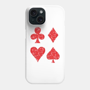 Playing Cards Hearts Phone Case