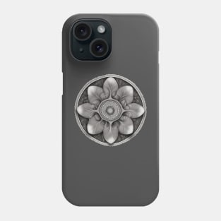 Mushroom Gills Mandala Phone Case