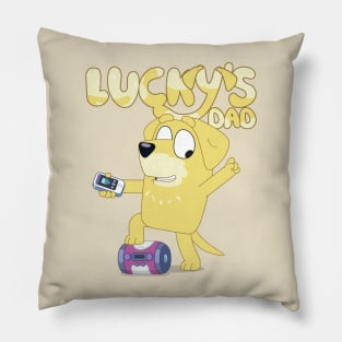 Lucky’s Dad Music TIme Pillow