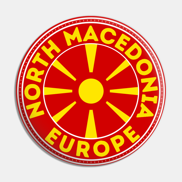 North Macedonia Pin by footballomatic