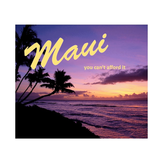 Maui - You Can't Afford It: Funny Parody of Vacation Souvenir by Naves