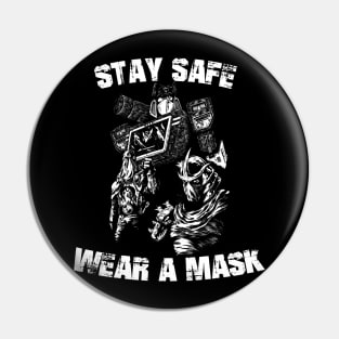 Stay Safe! Pin