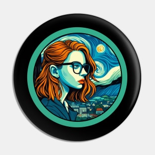 Daria van Gogh Pin