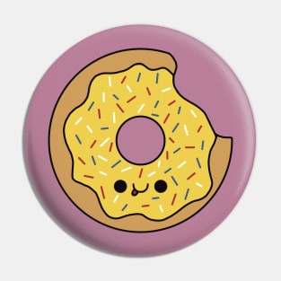 Cute Lemon Donut - Kawaii Donut Pin