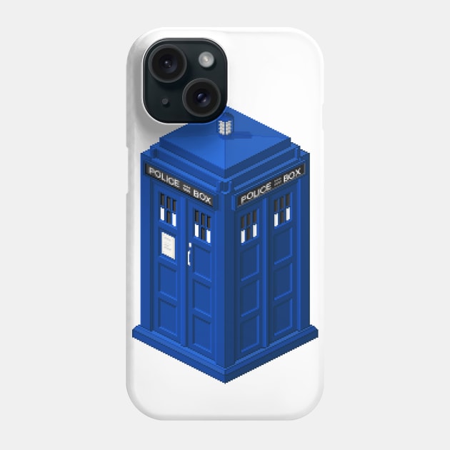 ANALOG TARDIS Phone Case by nofixedaddress