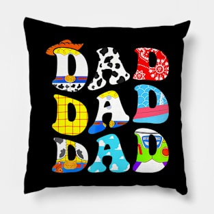 Toy  Story Dada Boy Dad Father's Day Tee for Mens Pillow