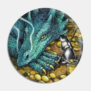 Dragon Spa Day Pin