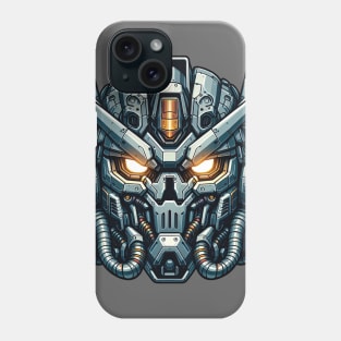 Biomech Skull S01 D32 Phone Case