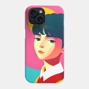 Handsome pretty guy Phone Case