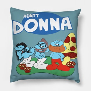 Blue Donna Pillow