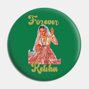 Rekha - Iconic Bollywood Superstar Pin