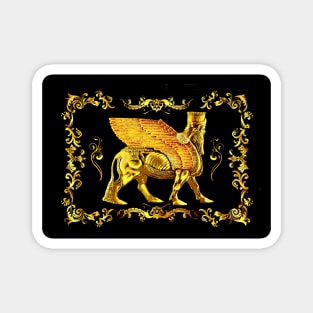 Golden Lamassu Magnet