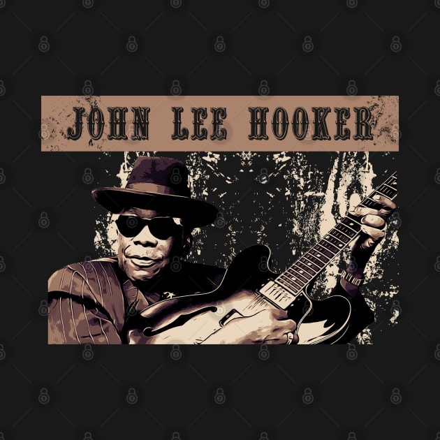 John Lee Hooker by Degiab