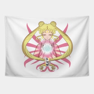 Moon Crystal Power Tapestry