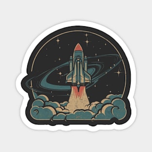 Vintage space Magnet