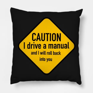 Manual Bumper Sticker Pillow