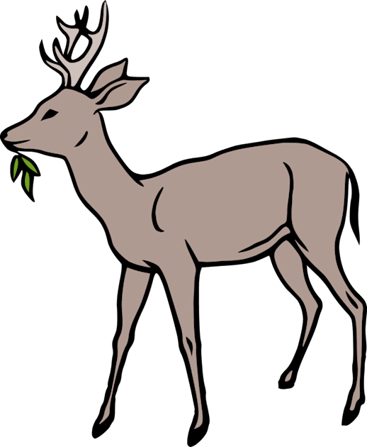 Deer Kids T-Shirt by KayBee Gift Shop