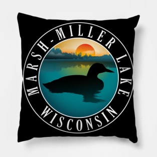 Marsh-Miller Lake Wisconsin Loon Pillow