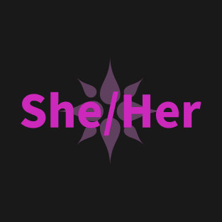 she/her flower T-Shirt