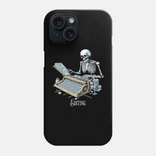 Editing Skeleton Phone Case