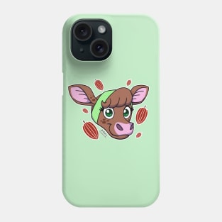 Coco the Chocolate Cow - Original, Head (Part 2) Phone Case