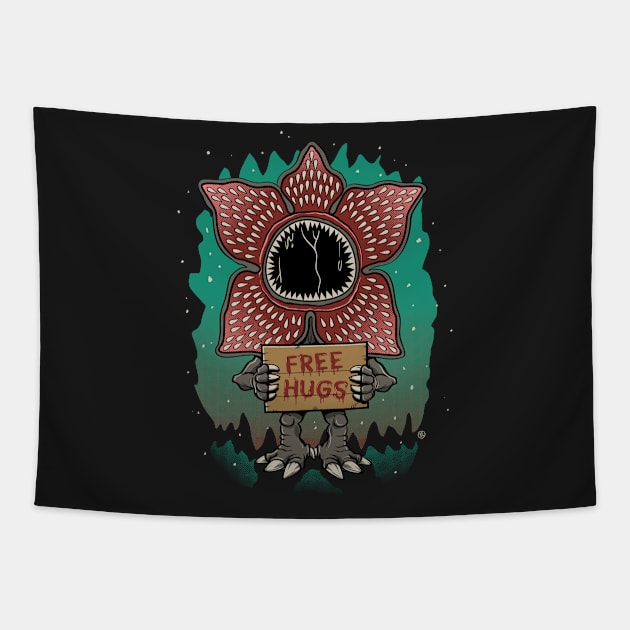 STRANGER HUGS Tapestry by FernandoSala