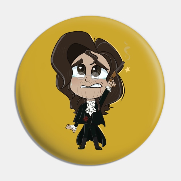 Alexander Hamilton Pin by SpookytheKitty2001