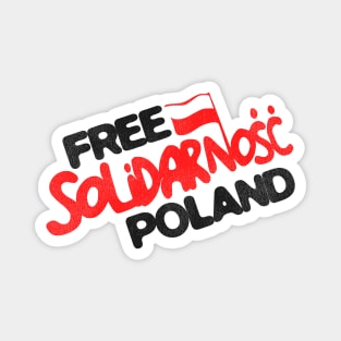 Free Solidarnosc Poland Magnet