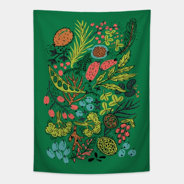 Healthy Food Tapestry by annapaff